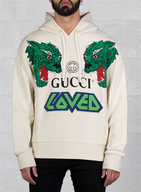 gucci felpa tigre fiori|Gucci .